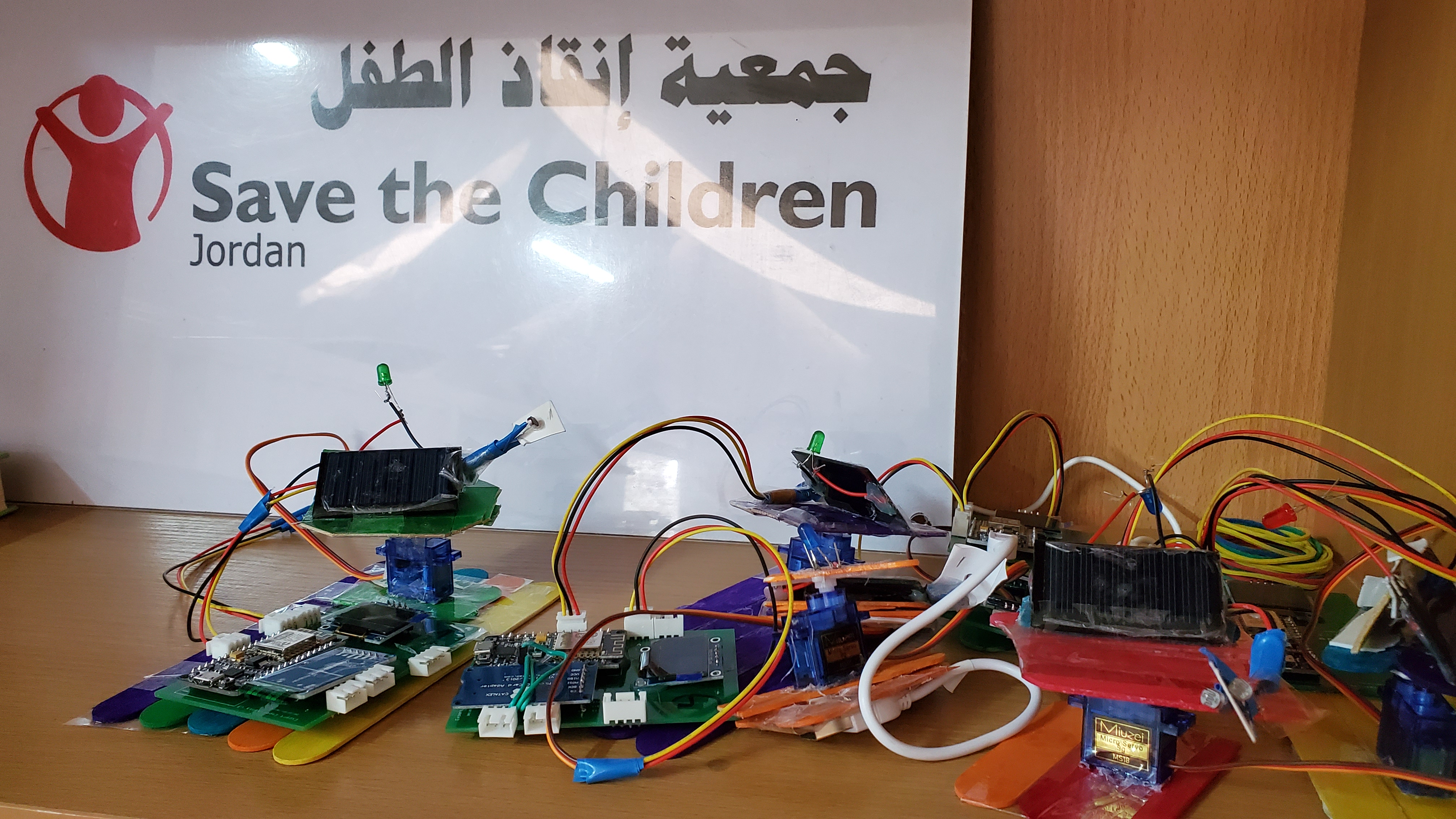 STEM Camp in Jordan - Refugee Camp
